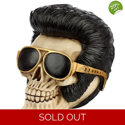 The King Skull Ornament
